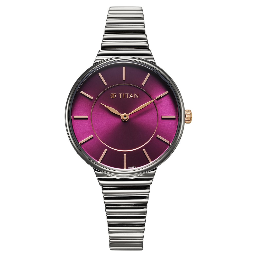 Titan - It's time to up your glam game! Introducing the Purple Ceramic line  of fashion watches, the ideal match for all things fashion, art, and  function. Featured here are the Pink (