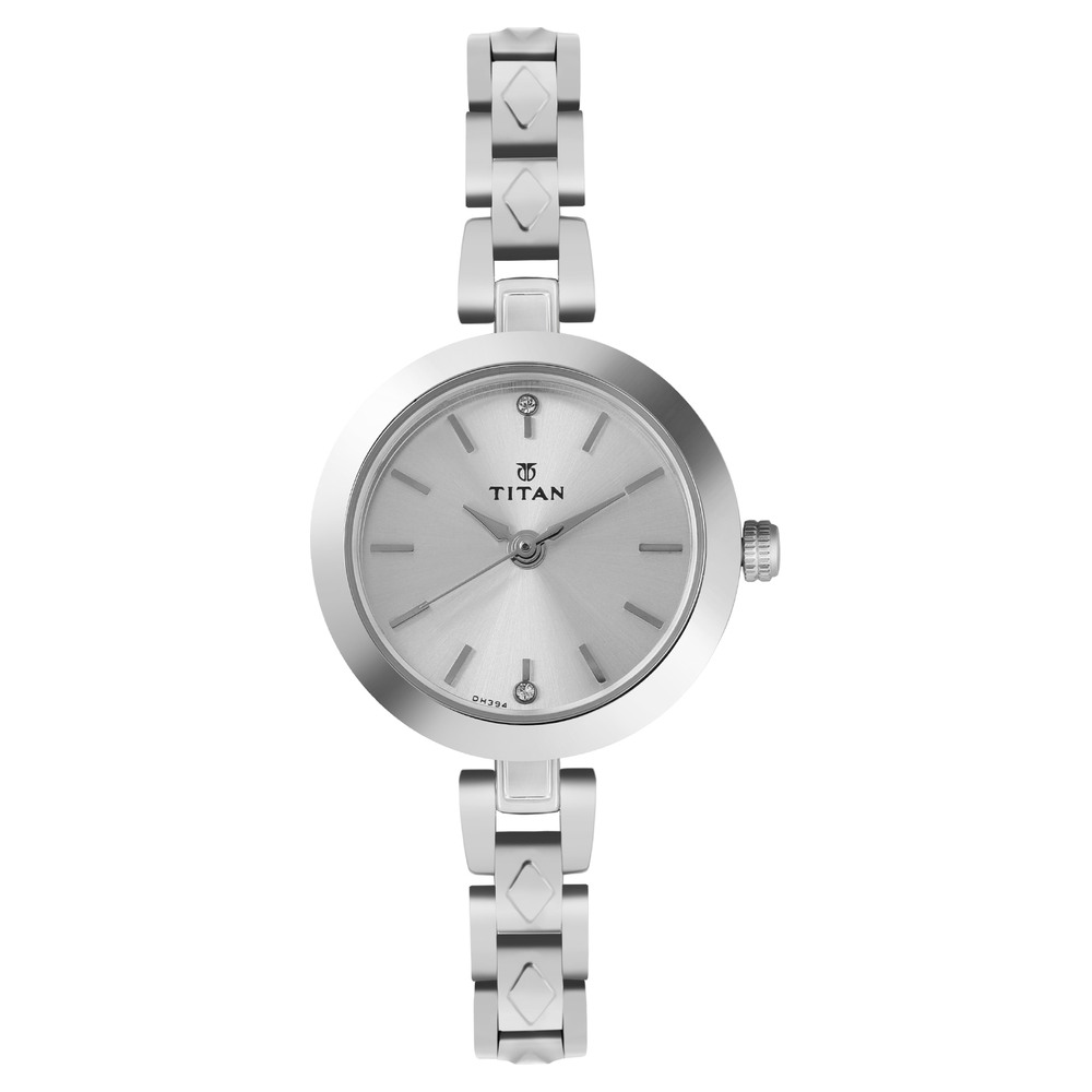 TITAN SILVER DIAL ANALOG WATCH 2638WL01