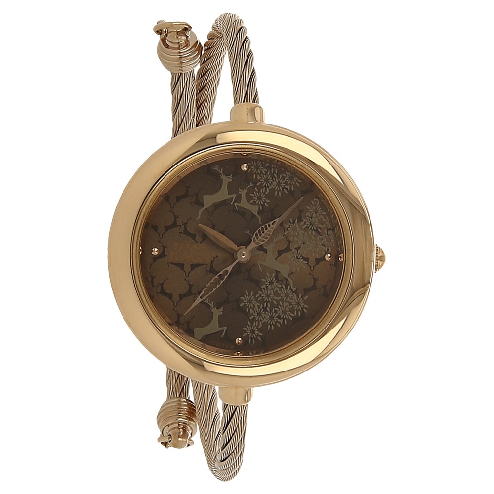 Titan raga peacock outlet watch