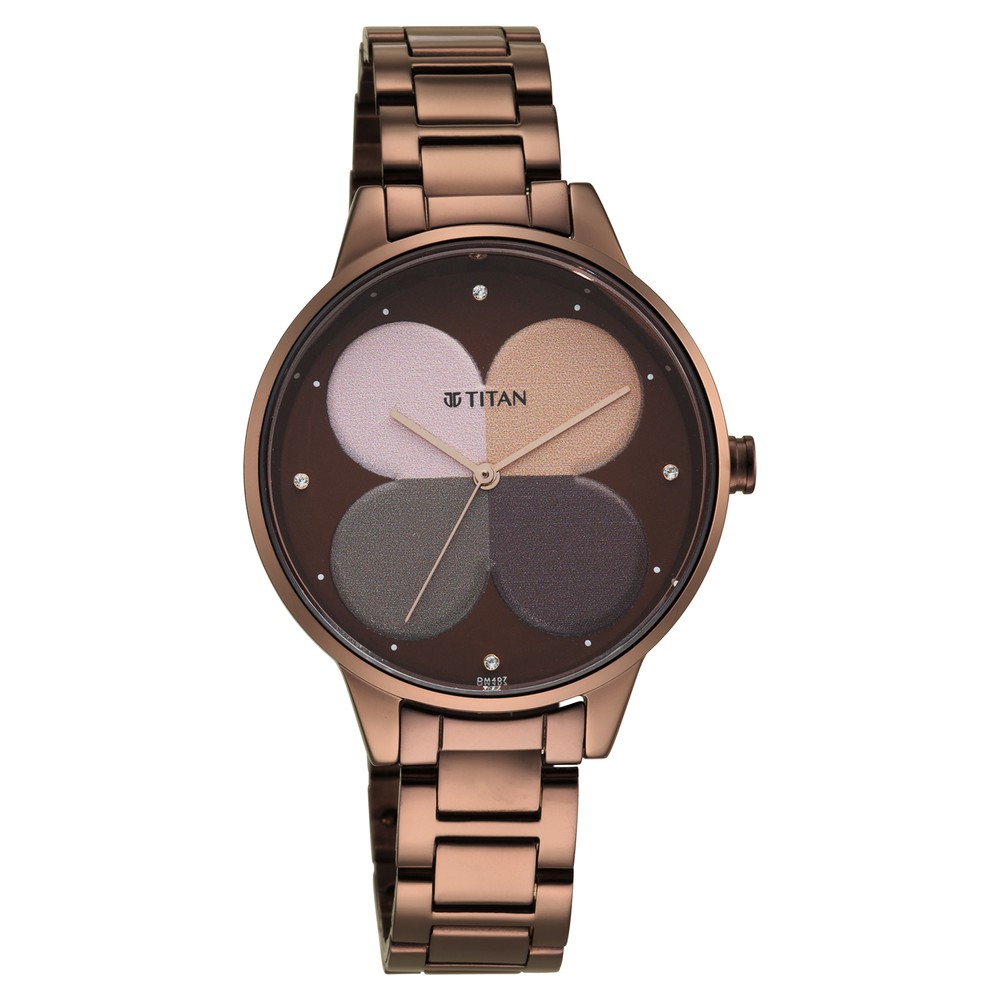 Titan purple dial clearance watch