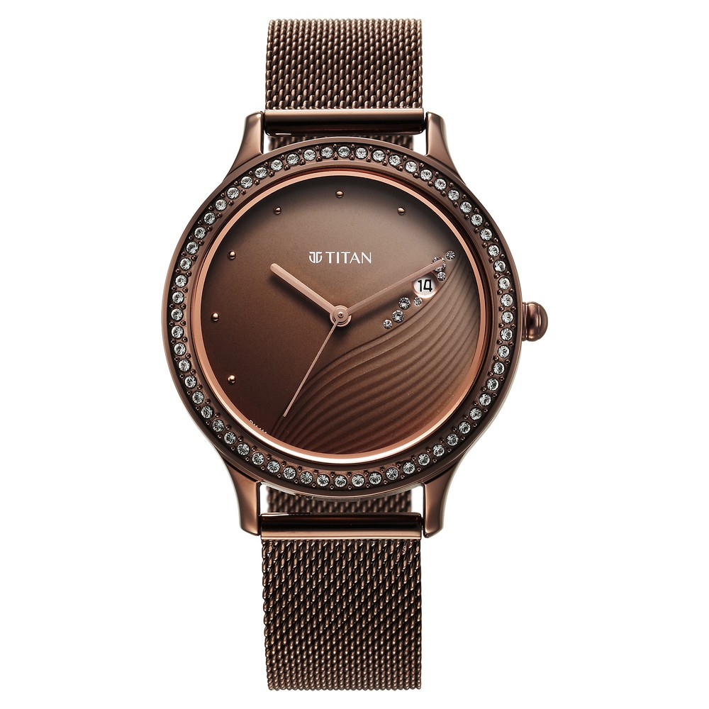 Buy Online Titan Black Dial World Time with Date Stainless Steel Strap Watch  for Men - nr90145wl01 | Titan