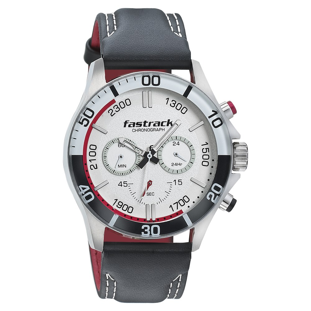 Fastrack White Dial Chronograph Watch for Guys | TITAN WORLD | Kondapur |  Hyderabad