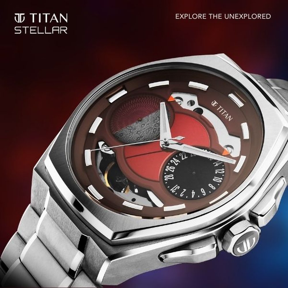 Buy Online Titan Caelum Titanium Automatic Multifunction - Stellar ...