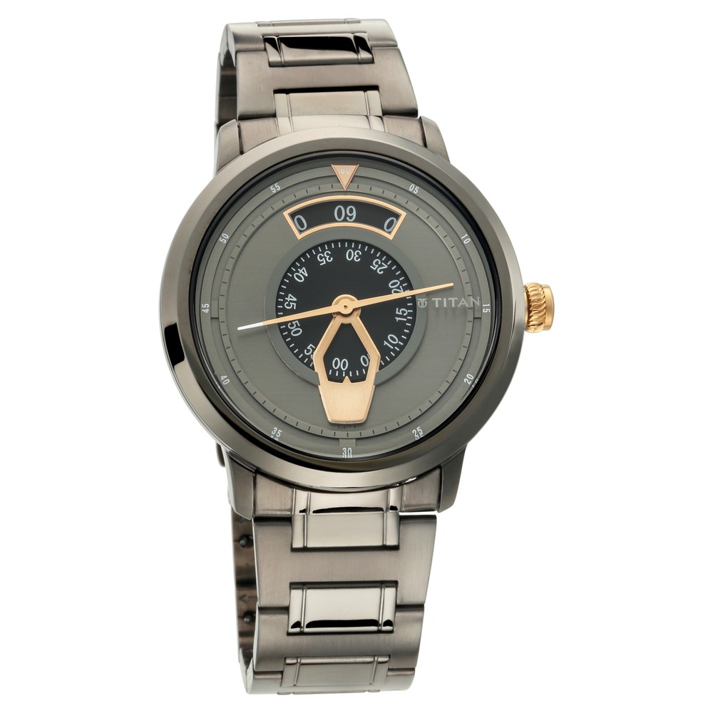 TITAN Maritime Watch with Anthracite Dial & Stainless Steel Strap at Rs  16620.00 | SS Watch, स्टेनलेस स्टील घड़ी - Panchal Hygiene Products,  Udaipur | ID: 2851306614691