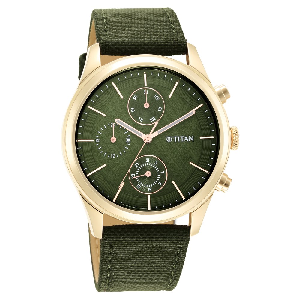 Titan Analog Green Dial Women's Watch-95146KD02/NR95146KD02 : Amazon.in:  Fashion