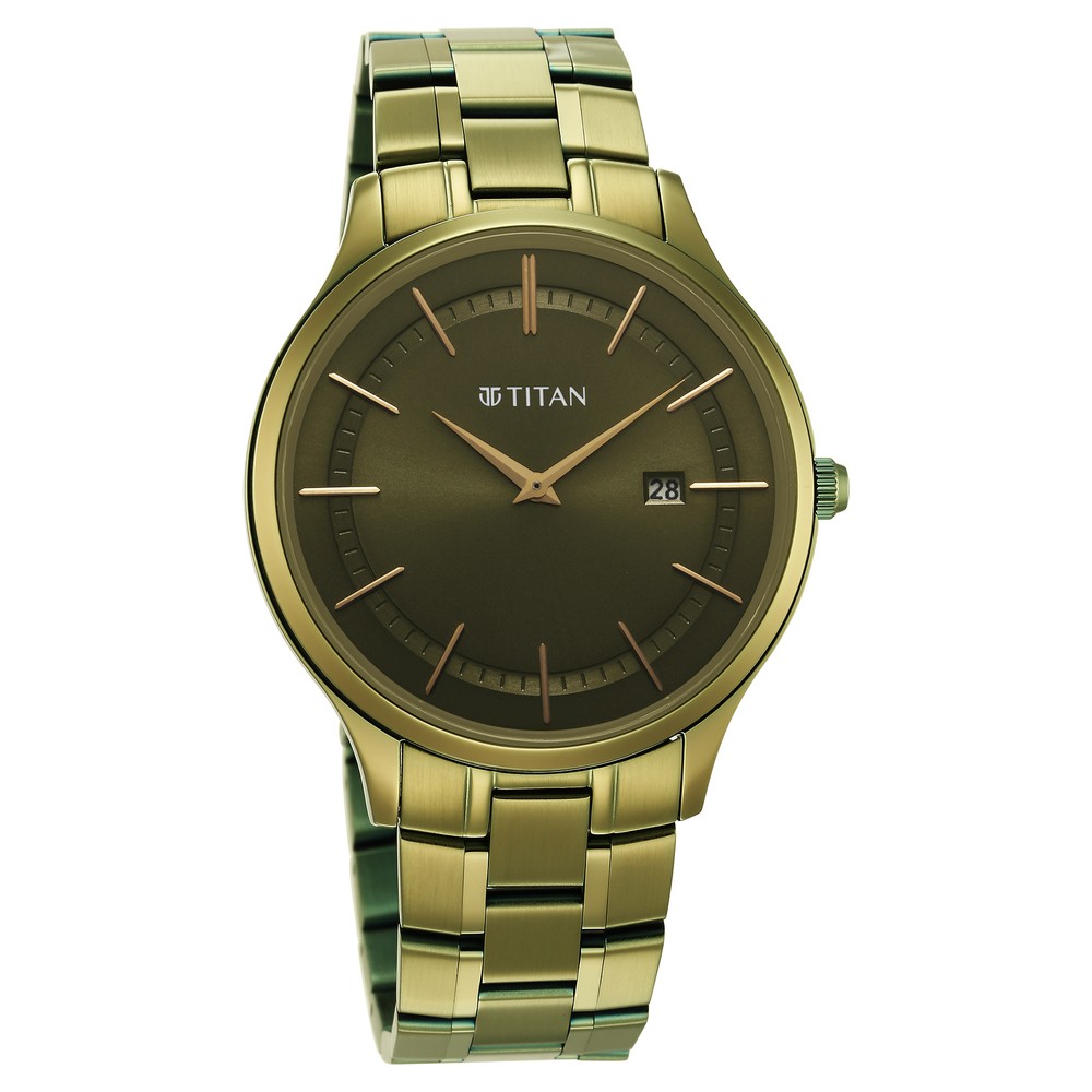 Titan Silver Dial Analog Watch for Men -NR9151BM01 Stainless Steel,  Multicolor Strap : Amazon.in: Fashion