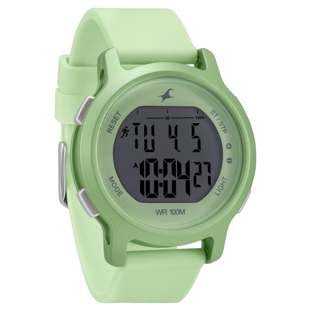 Fastrack green clearance belt watch