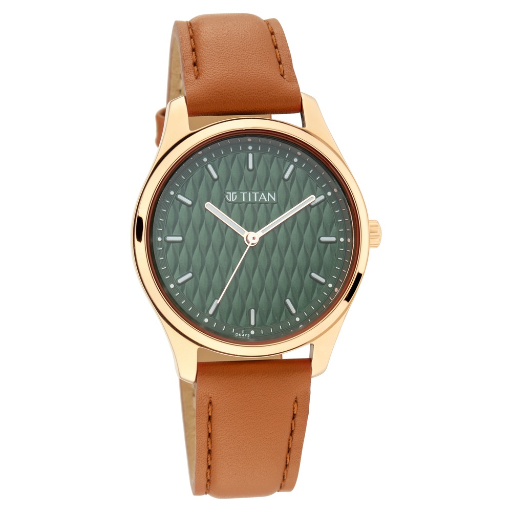 Titan Opulent III Green Dial Stainless Steel Strap Watch for Men | TITAN  WORLD | Lahurabir | Varanasi