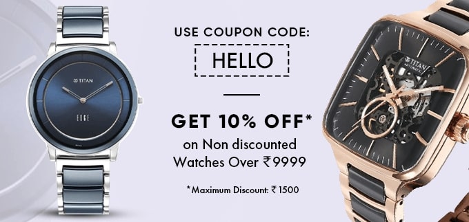 Buy Wrist Watches Online at the Best Price Titan